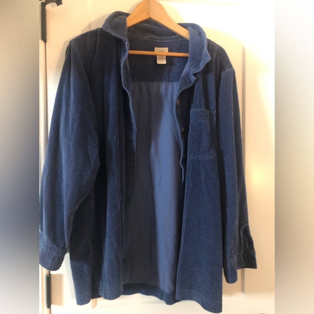 L.L. Bean Blue Button Down Shirt